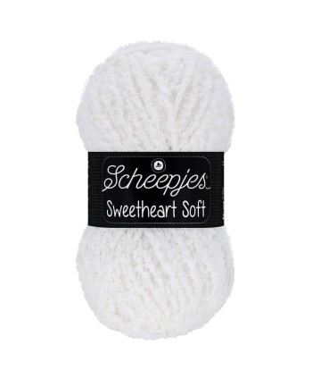 1687-020 Wit, Scheepjes Sweetheart Soft