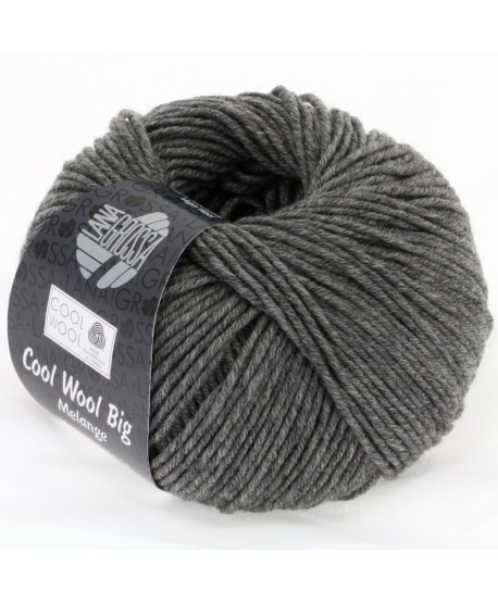 064 0616 lichtgrijs, Cool Wool BIG Melange, Lana Grossa