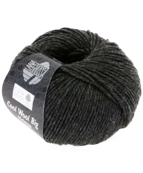 064 0616 lichtgrijs, Cool Wool BIG Melange, Lana Grossa