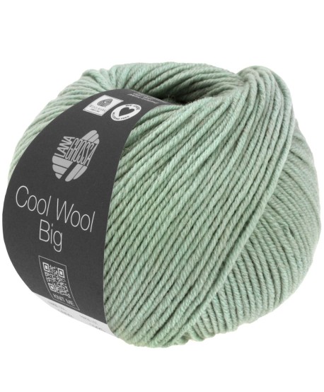 064 0616 lichtgrijs, Cool Wool BIG Melange, Lana Grossa