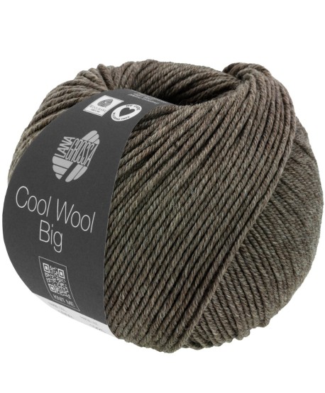 064 0616 lichtgrijs, Cool Wool BIG Melange, Lana Grossa