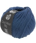 064 1655 Donkerblauw, Cool Wool BIG Melange, Lana Grossa