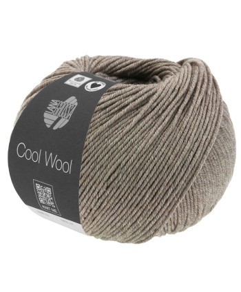 067 1421 Bruin, Cool Wool Melange, Lana Grossa