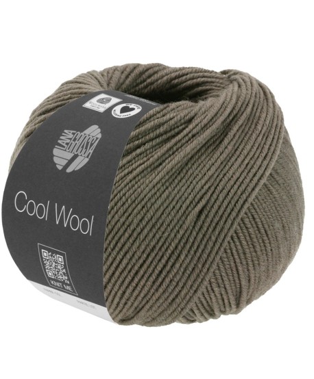 067 0412 Donkergrijs, Cool Wool Melange, Lana Grossa