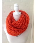 Colsjaal Oranje, Handmade by Smit