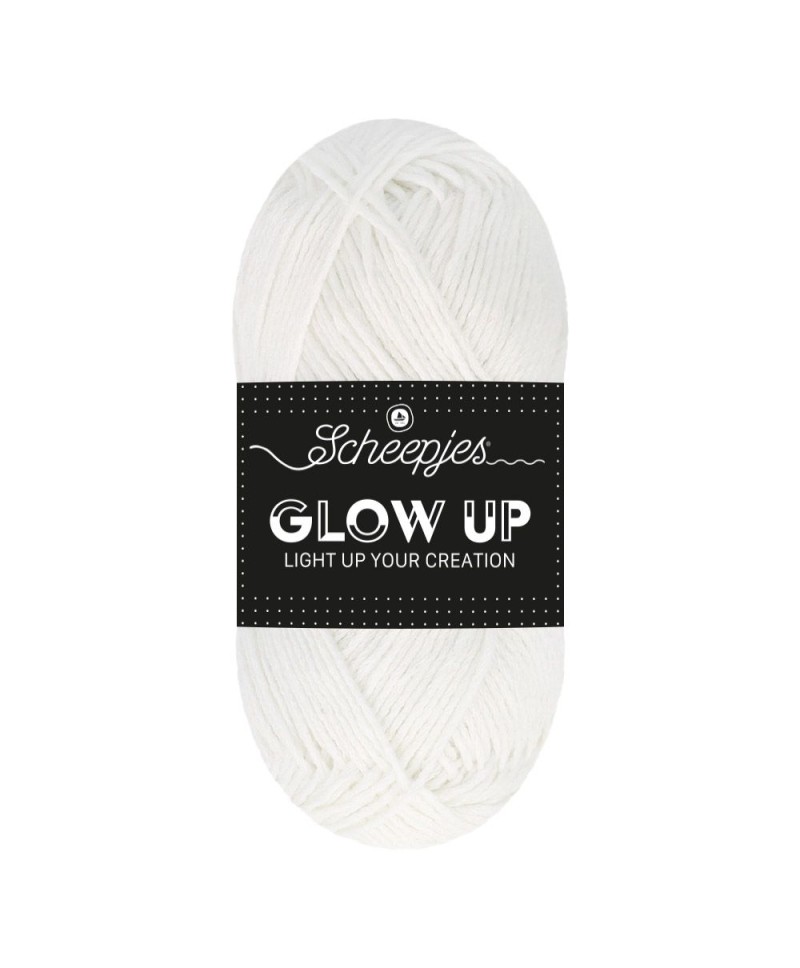 Glow Up, Scheepjes, 1001 Luminescent White